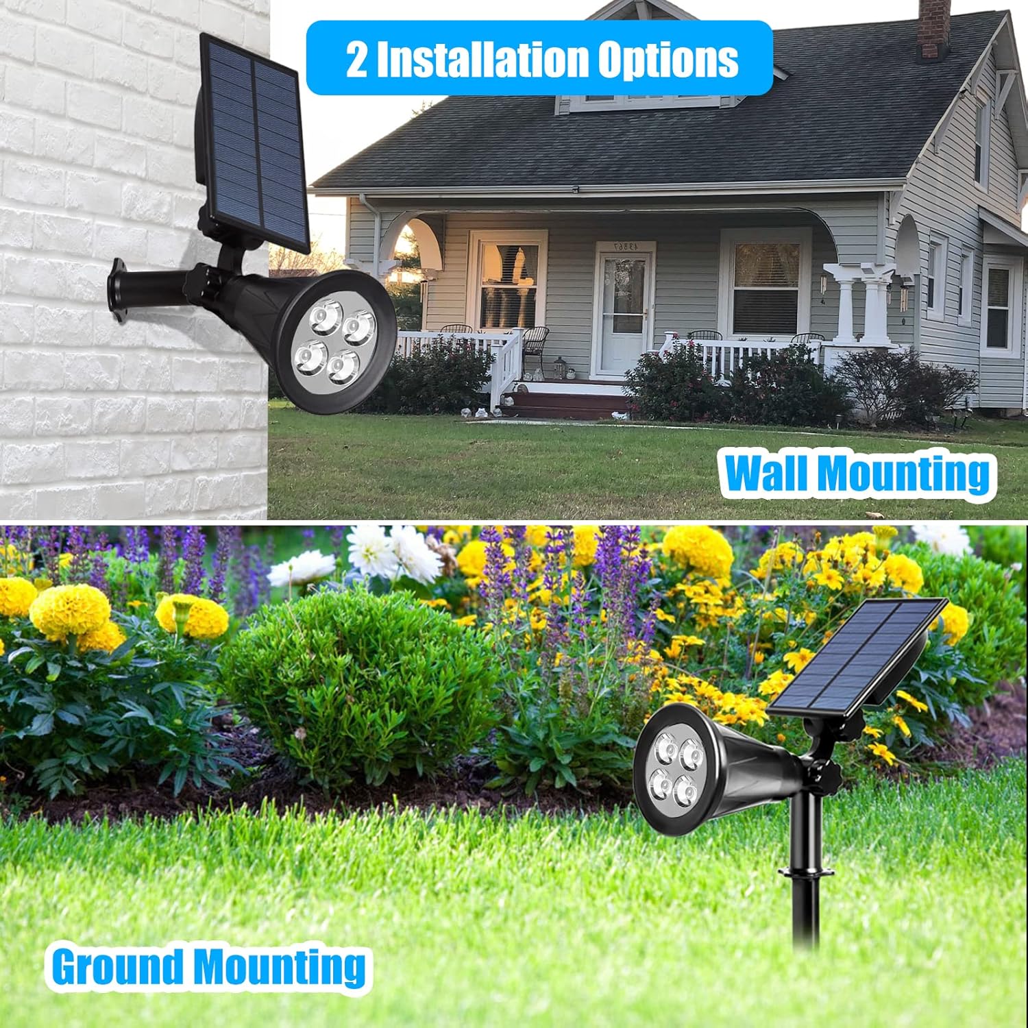 Thumbnail 4 de T-SUN Solar LED Spotlights 250LM