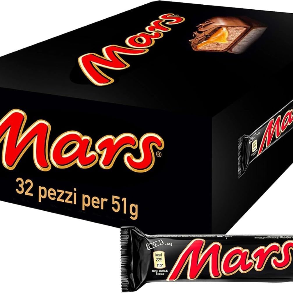 Detalle de Mars Barretta 32×51g confezione regalo