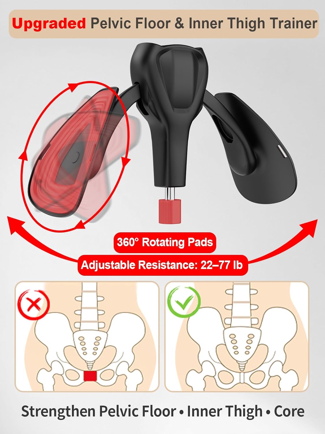Thumbnail 1 de TINRIEF Pelvic Floor Exercise Device 35 kg