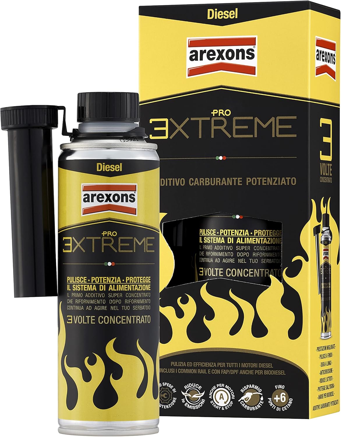 Detalle de Arexons Additivo PRO Extreme Diesel 325 ml – Efficienza e protezione per motori diesel