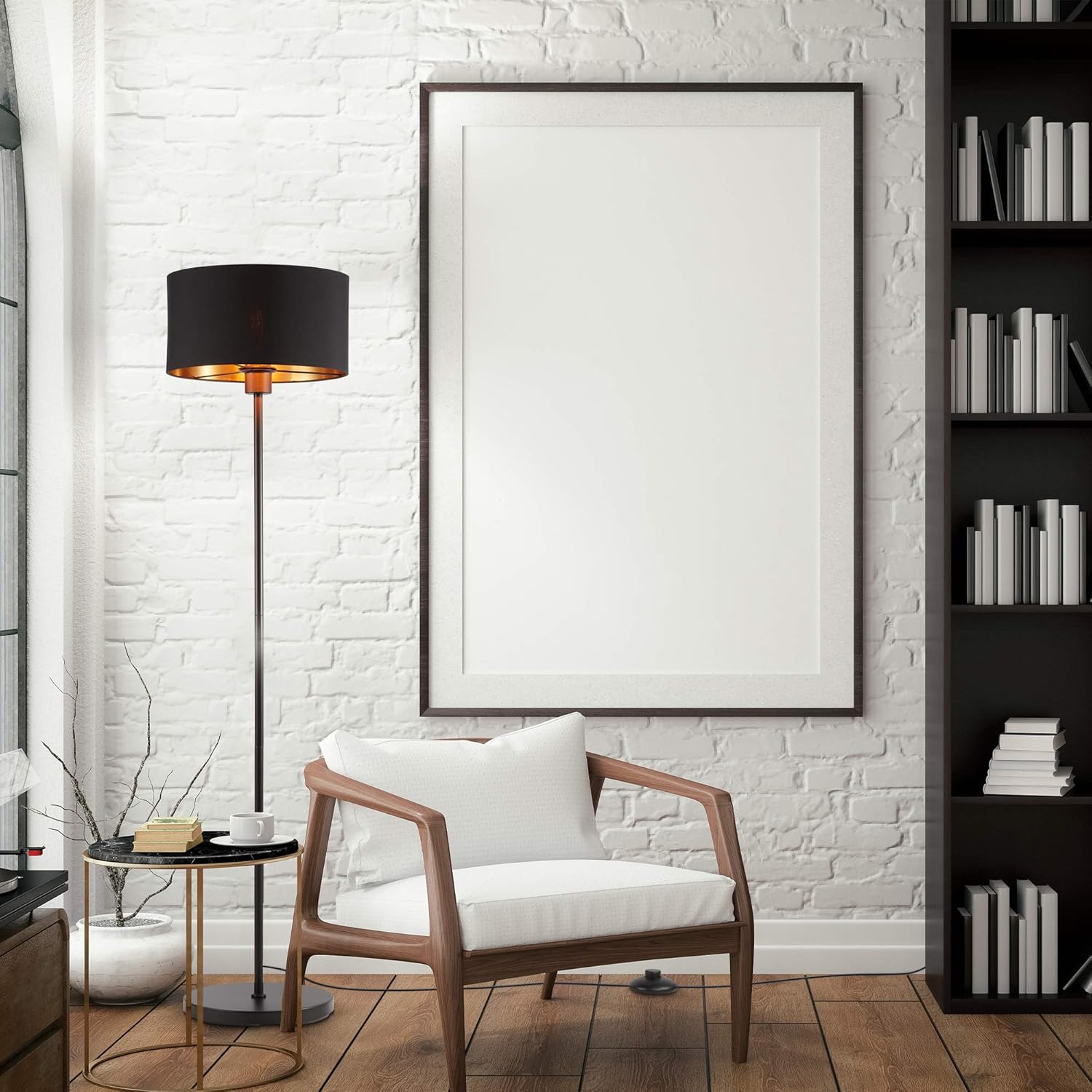 Thumbnail 5 de B.K.Licht Stehlampe Vintage 30×141,5 cm