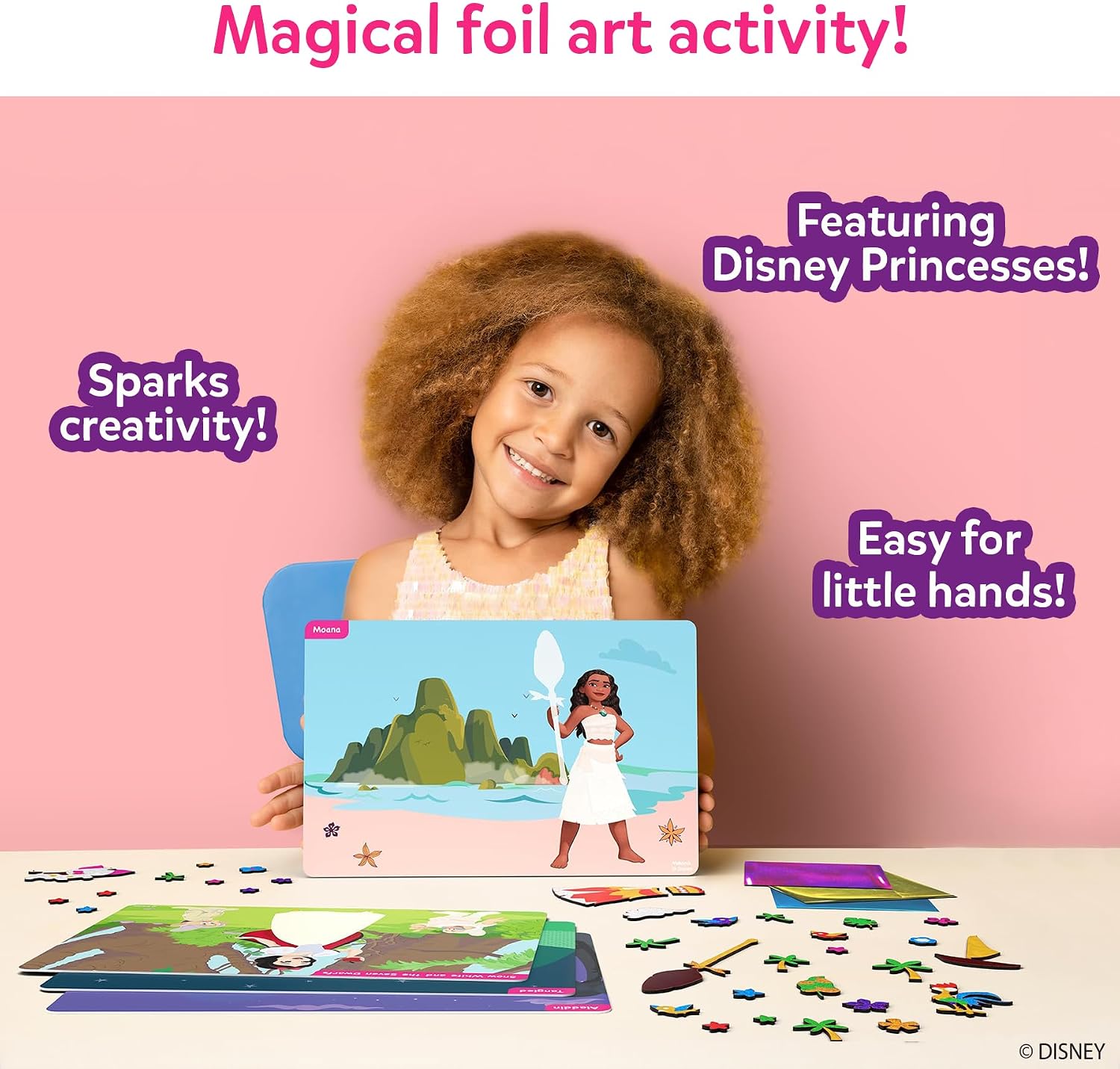 Detalle 2 de Skillmatics Foil Fun Disney Princess 10 kits