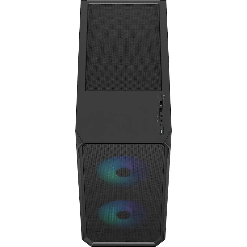 Thumbnail 1 de Fractal Design Focus 2 RGB Mid Tower con Cristal Templado – Negra