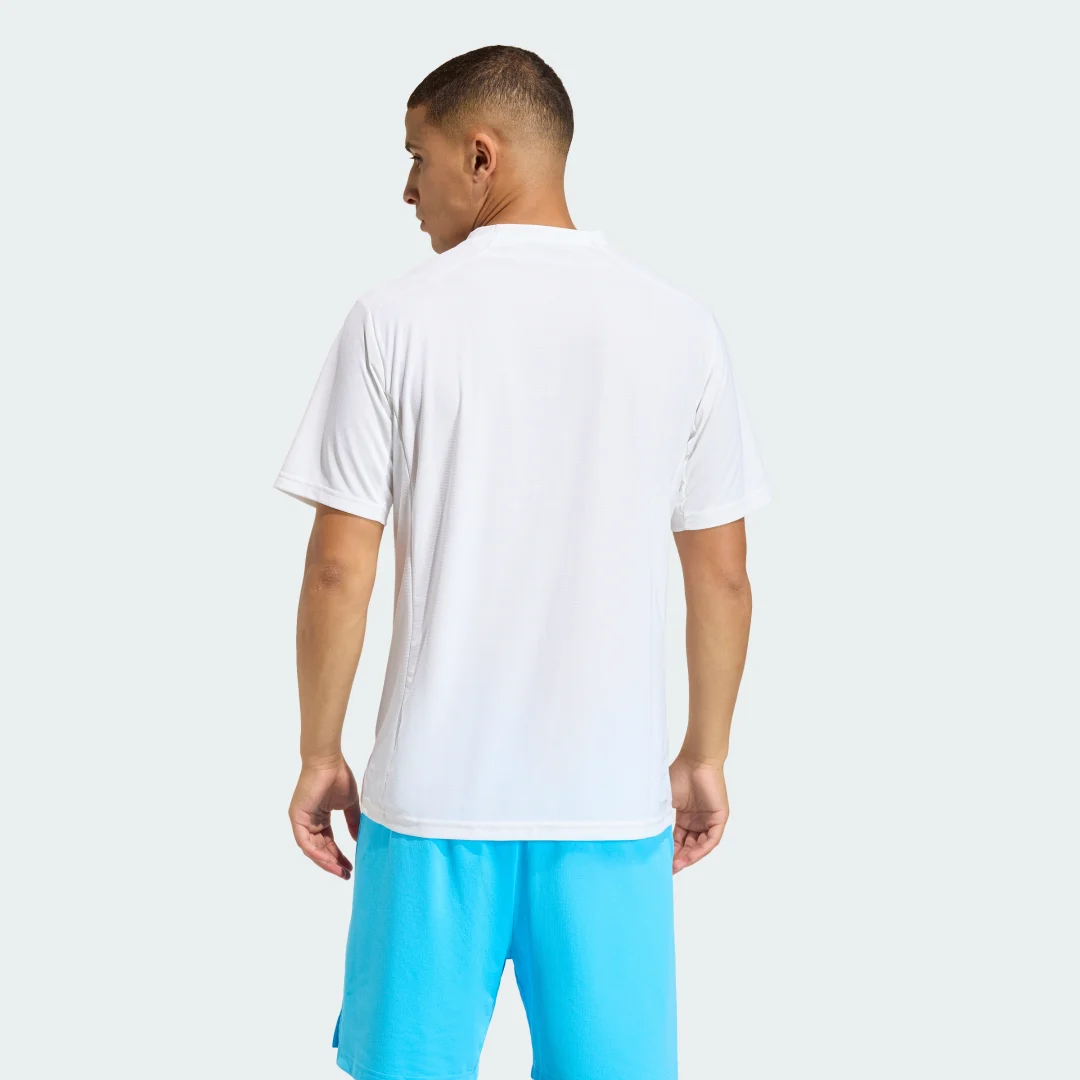Detalle de Camiseta Climacool 3D de Adidas — color Blanco
