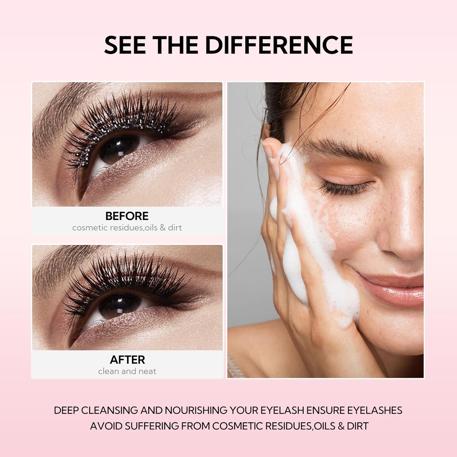 Detalle 2 de BREYLEE Eyelash Cleanser, 60ml ⚙