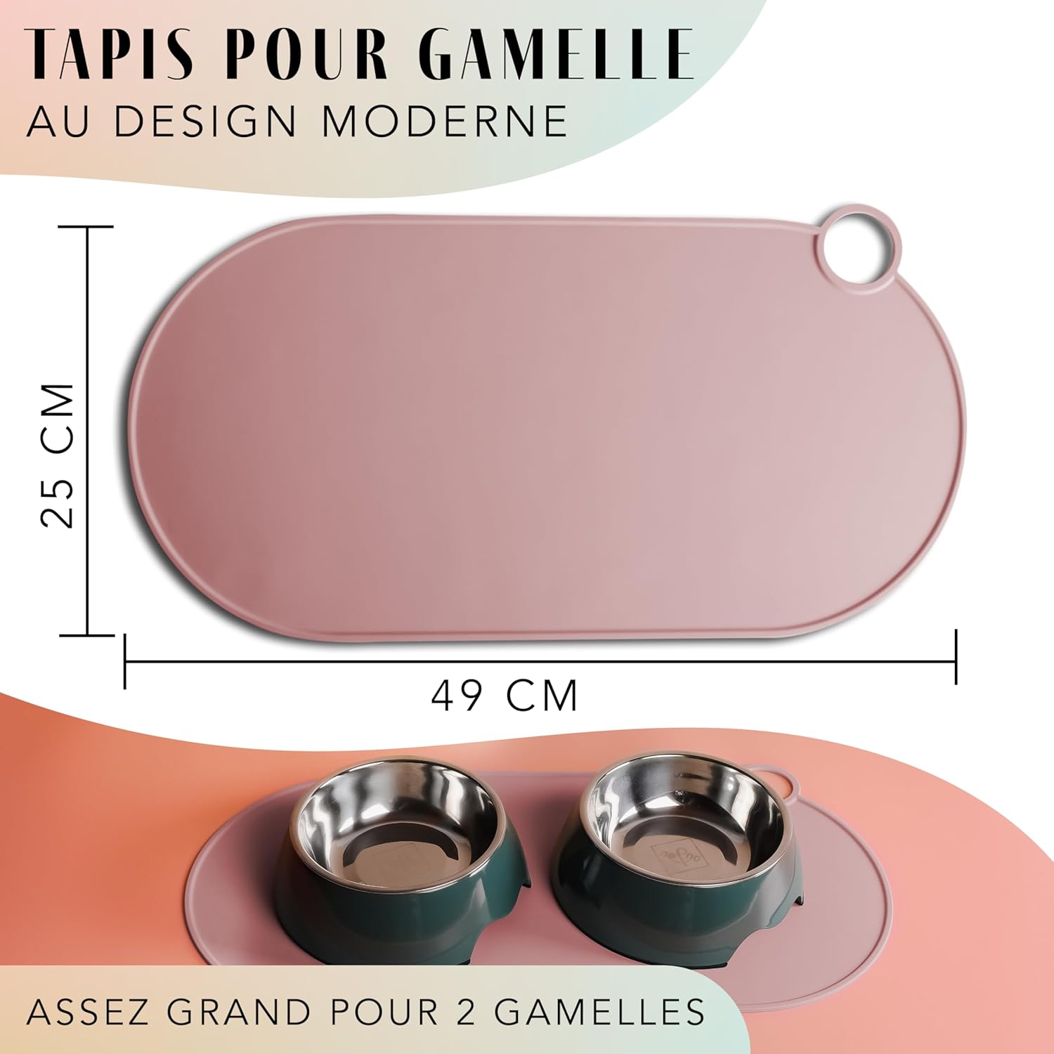 Detalle 1 de ne&no Tapis de gamelle 49 x 25 cm 🐾