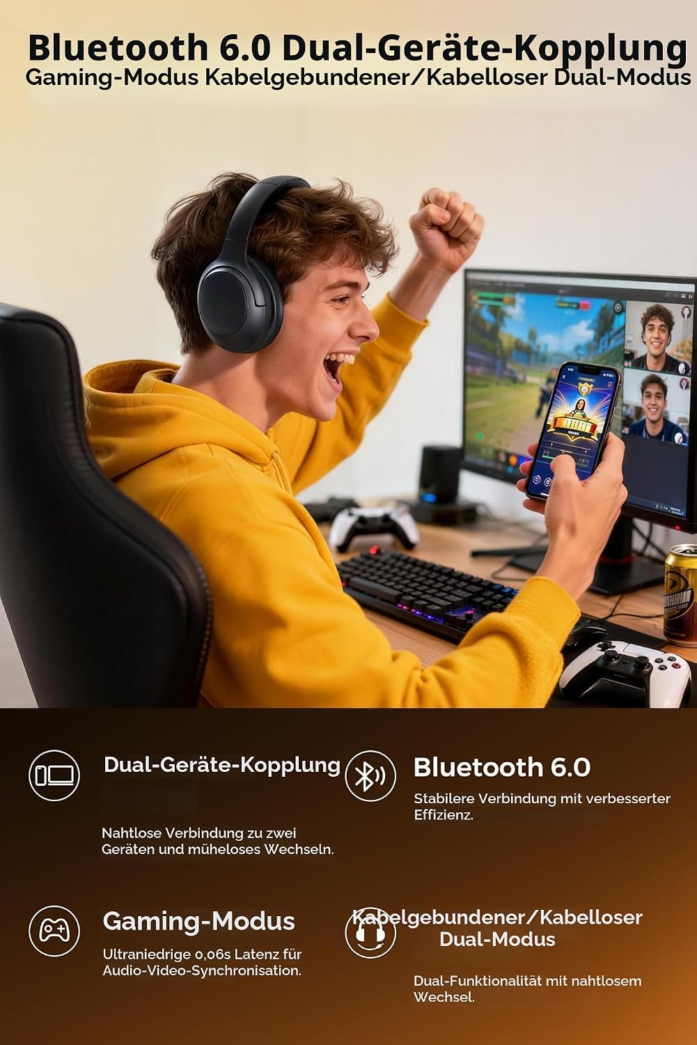 Thumbnail 6 de SoundPEATS Cove Pro 95 Std Akku