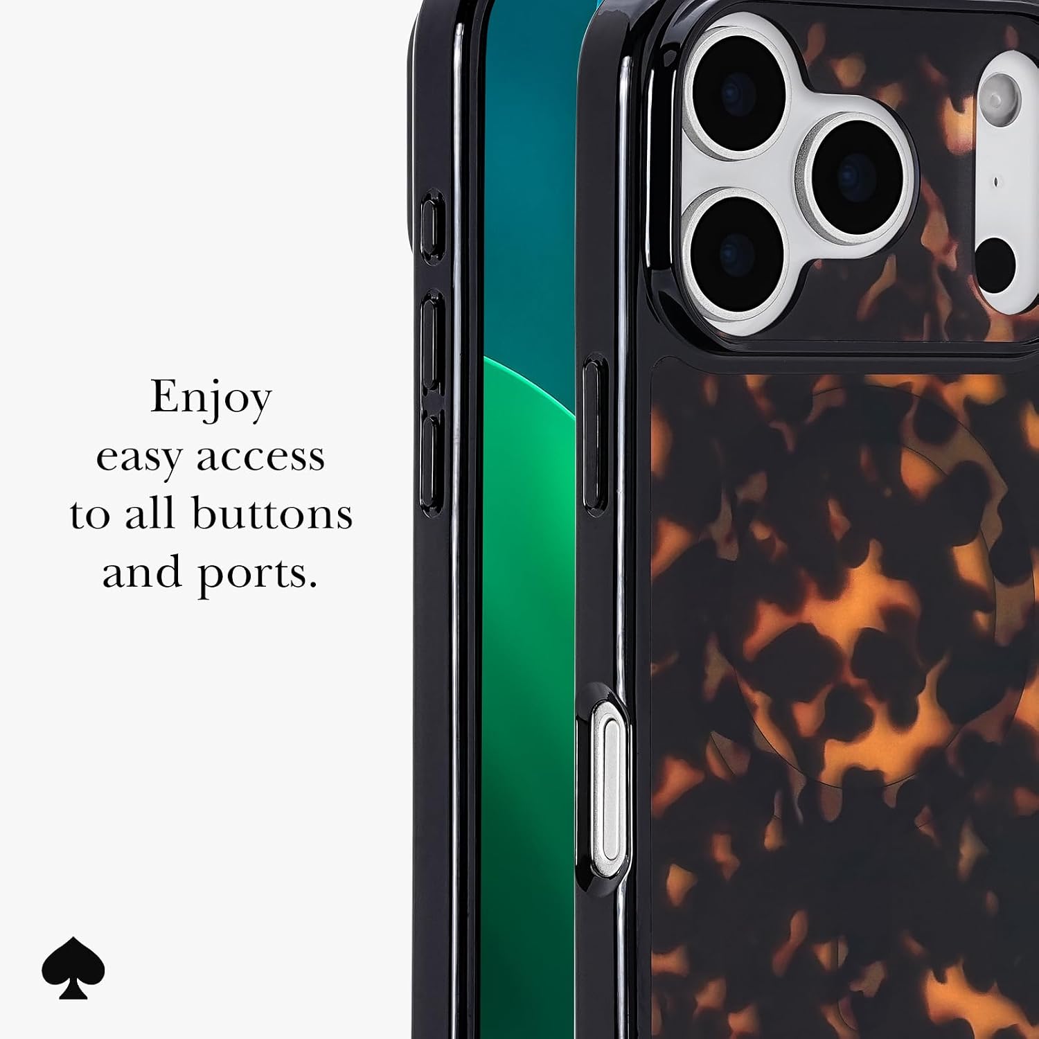 Thumbnail 5 de kate spade new york iPhone 17 Pro Tortoise MagSafe case