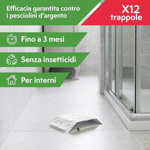 Detalle de Pattler Trappola Pesciolini d'Argento con Finestre di Controllo – 12 Pezzi
