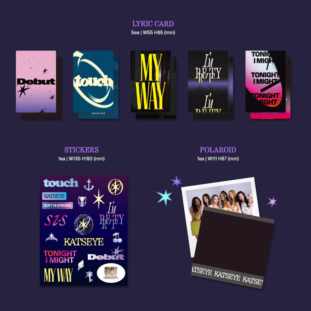 Thumbnail 4 de KATSEYE SIS (Soft Is Strong) [EP] [Strong Version] CD with 2 Photocards