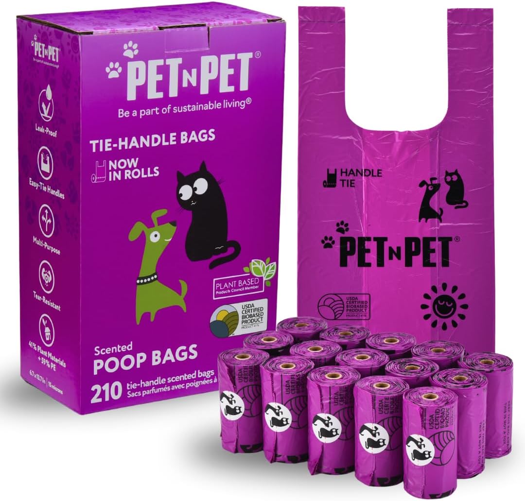 Detalle de PET N PET Dog Poop Bags 210 count