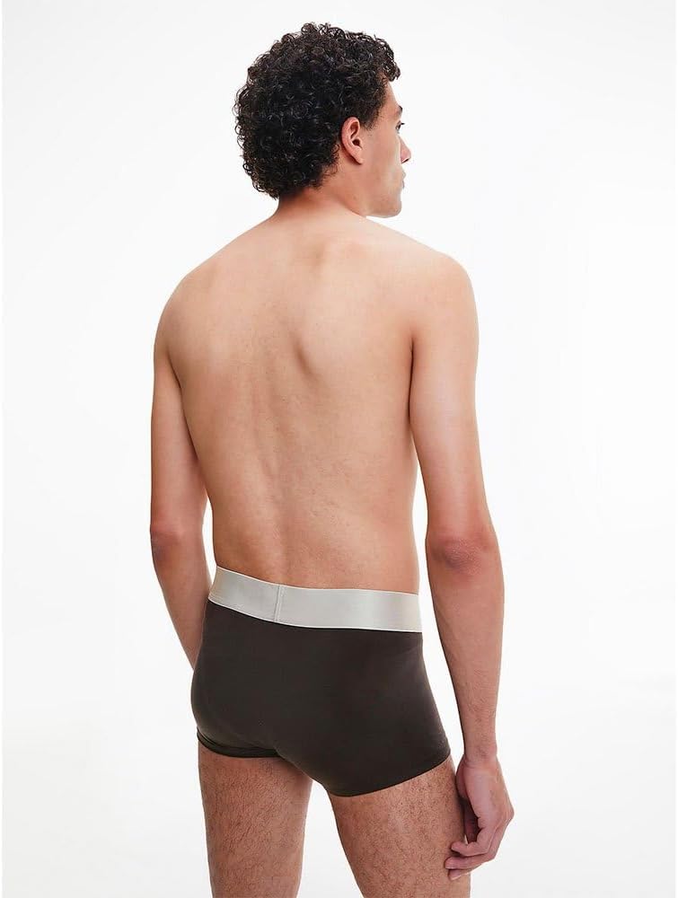 Detalle de Calvin Klein Herren Bóxer-Trunk STEEL-MICRO – nachhaltig, elegant und komfortabel