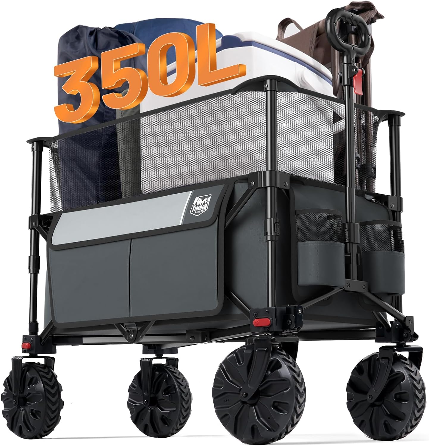 Detalle de Timber Ridge Folding Wagon 350L