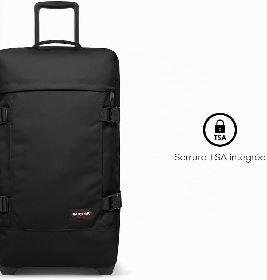 Detalle de Eastpak TRANVERZ M Valise 78 L – Robustesse et confort pour les longs séjours