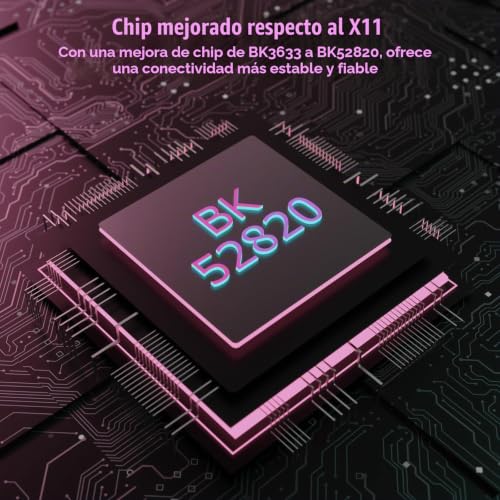 Detalle de ATTACK SHARK X11SE, ratón gaming de 63 g con sensor PixArt y 22.000 DPI