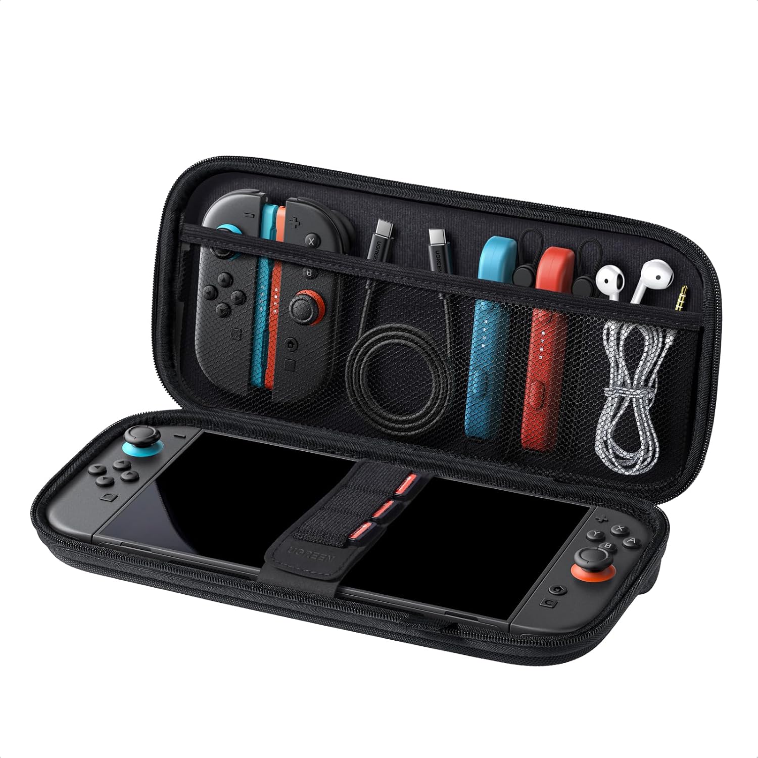 Detalle de UGREEN Switch 2専用収納ケース EVA素材・ゲームカード4枚収納・約280g