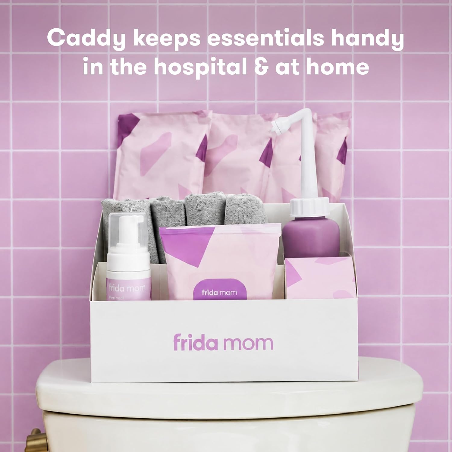 Detalle de Frida Mom 15pc Labor & Postpartum Kit Gift Set: Essential Prep for Labor, Delivery, and Recovery