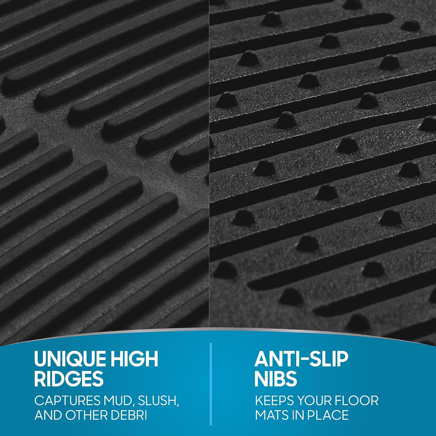 Detalle 2 de BDK Car Floor Mats, 4-Piece