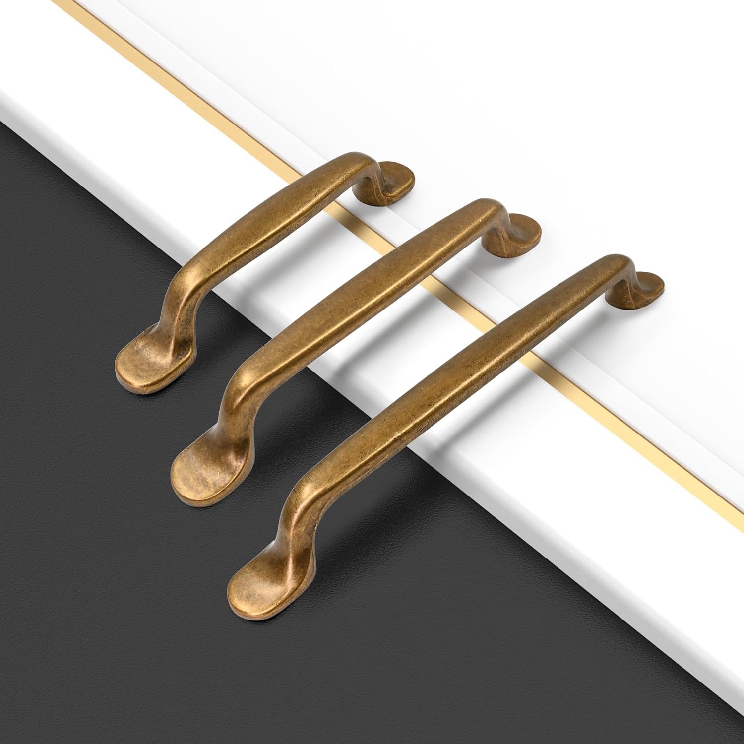 Thumbnail 1 de Amerdeco retro cabinet pulls 96mm pack