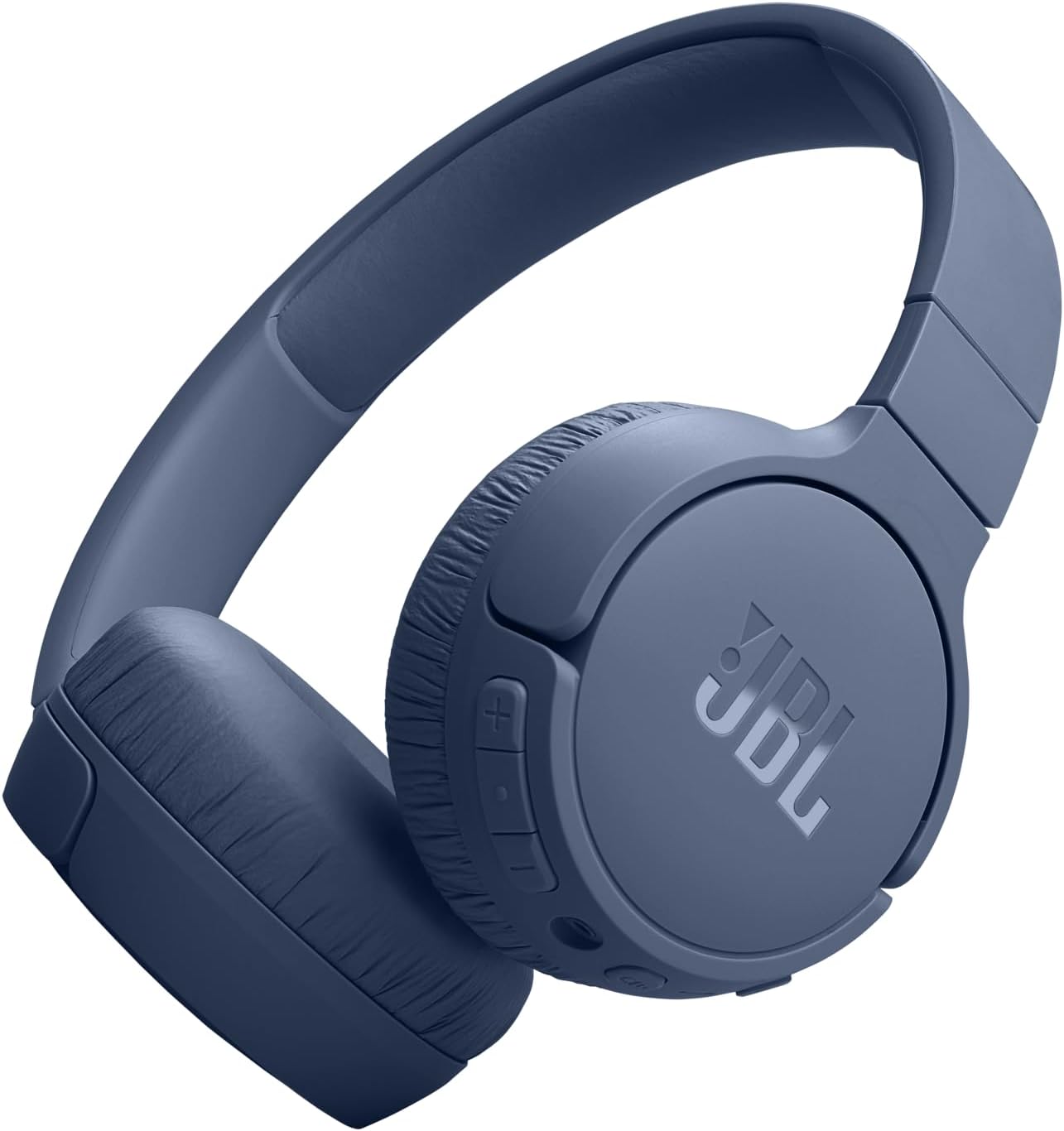 Detalle de JBL Tune 670NC JBLT670NCBLUAM Wireless On-Ear Headphones, Blue, ANC