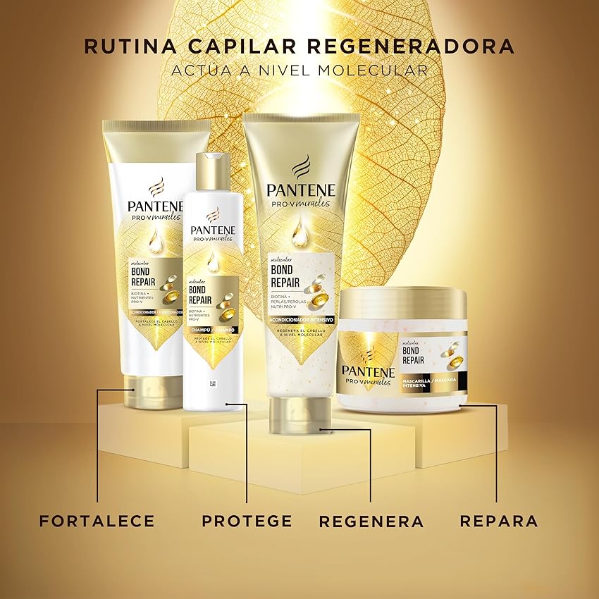 Thumbnail 6 de Pantene Molecular Bond Repair: Champú, Acondicionador y Mascarilla 💁‍♀