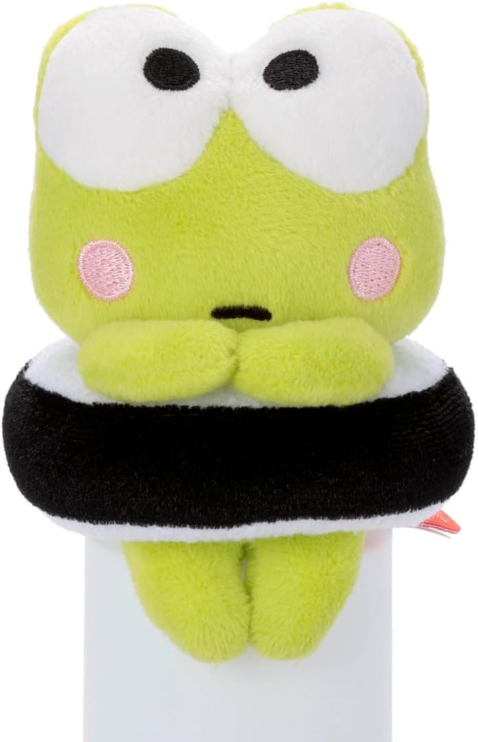 Detalle de タカラトミーアーツ 152078 サンリオキャラクターズ ちょっこりさん 寿司-sushi- けろけろけろっぴ ぬいぐるみ 11cm
