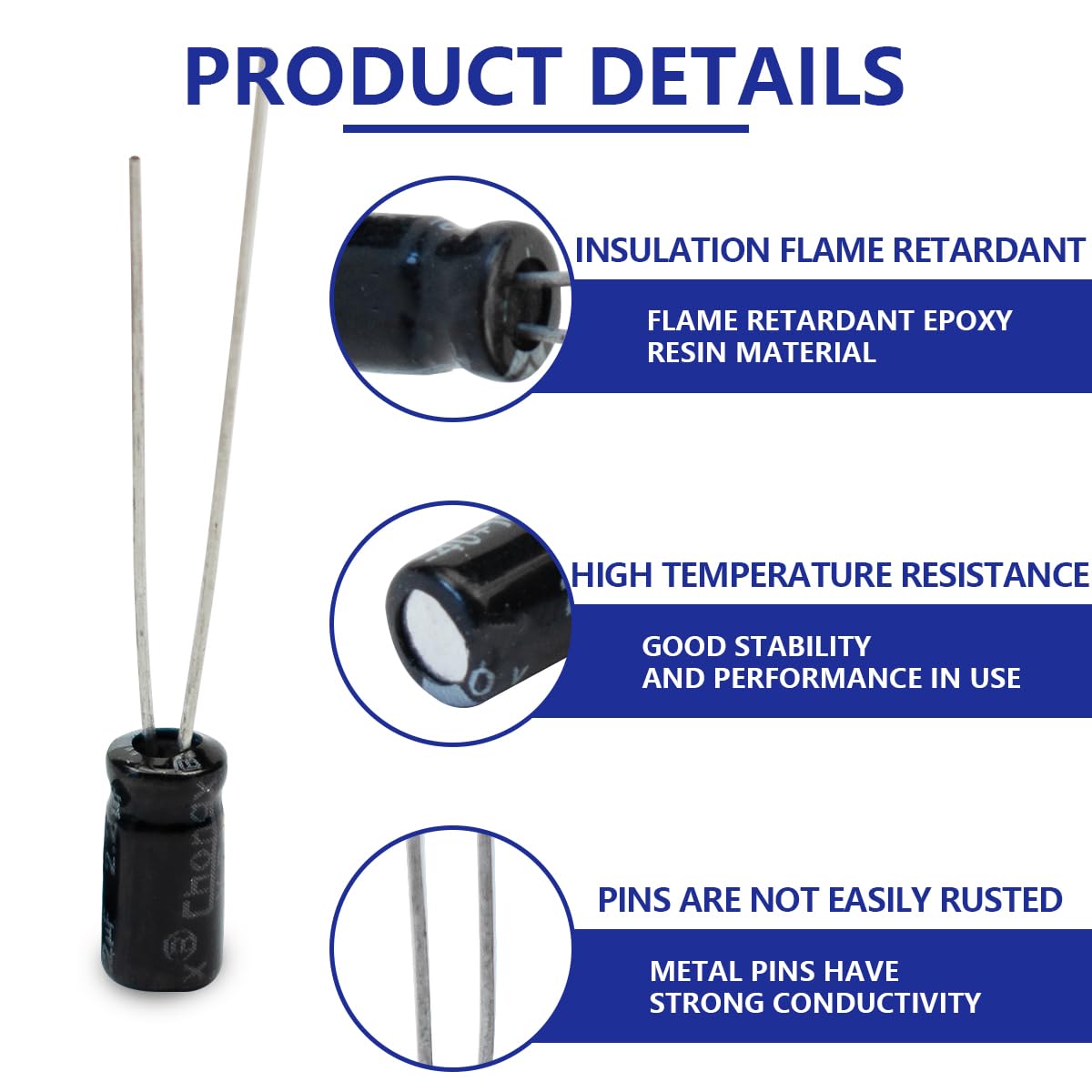Thumbnail 2 de Innfeeltech Elektrolytkondensator 2,2µF 🔌