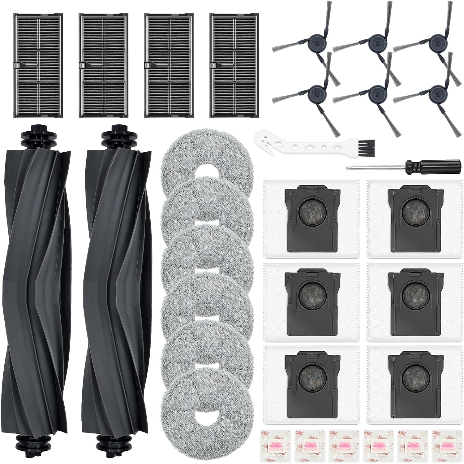 Detalle de Bpbdzz 32-delige accessoireset voor Dreame X40 Ultra Complete en L10s Ultra Gen 3