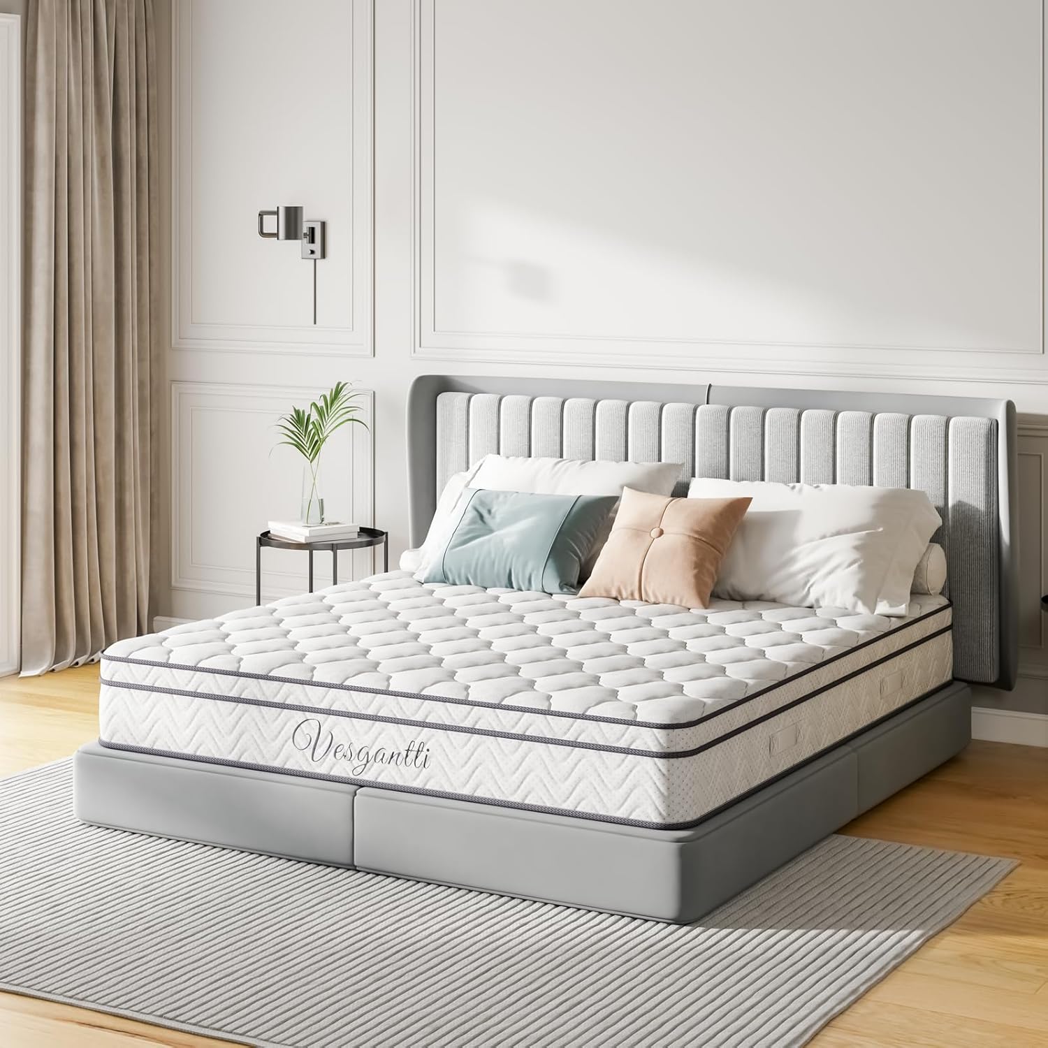 Detalle 2 de Vesgantti 10.3 Inch Hybrid Single Mattress 90x190cm