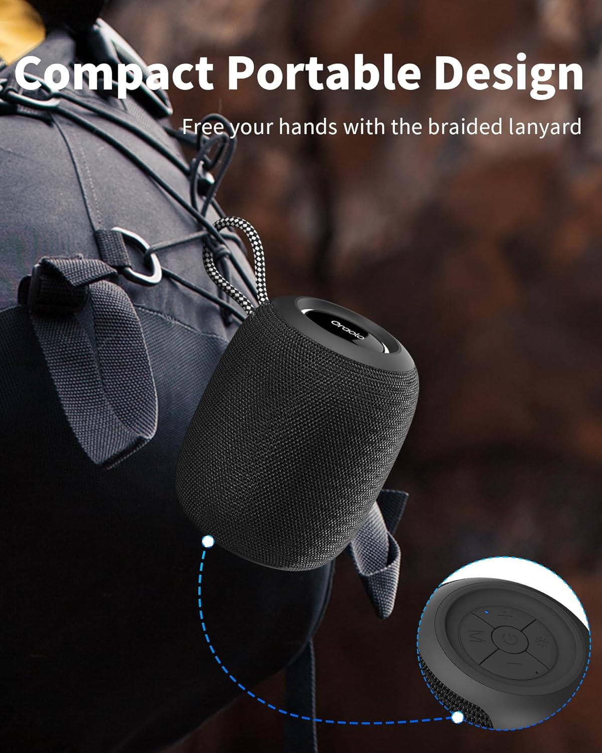 Thumbnail 4 de oraolo Mini Bluetooth Speaker 15W 📢