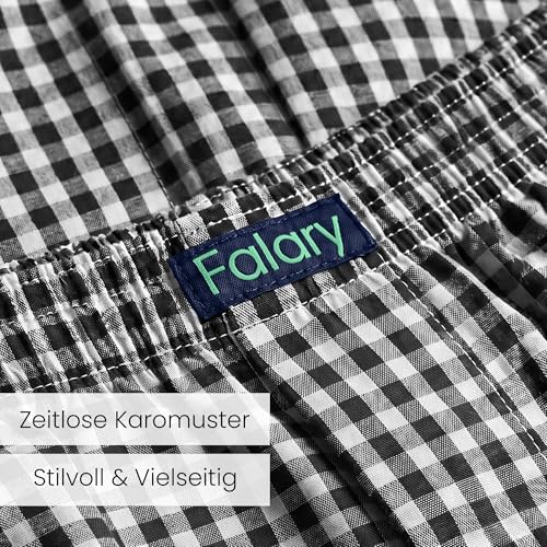 Thumbnail 4 de FALARY American Boxershorts Herren – 6er-Pack 100% Baumwolle, Webstoff