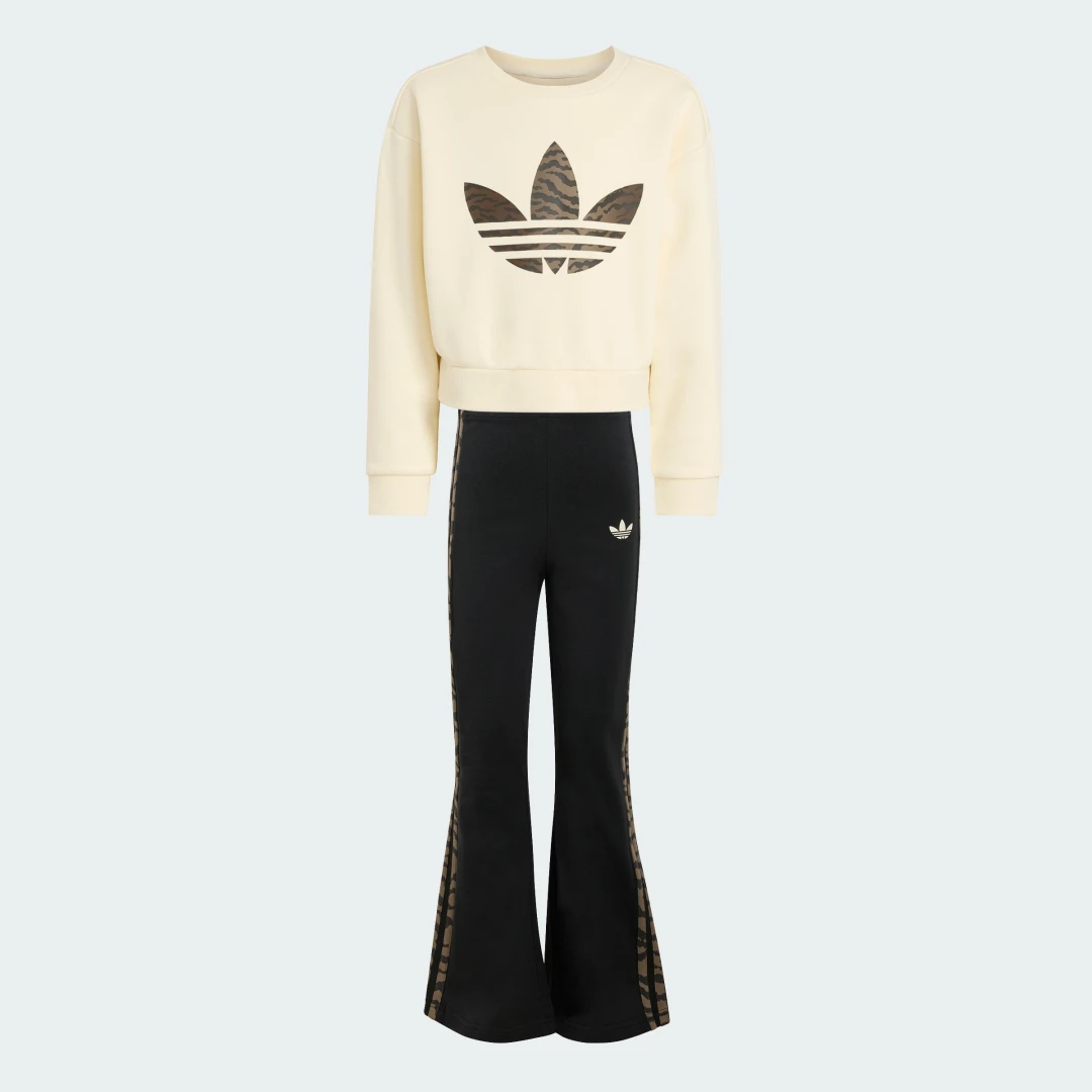 Detalle 2 de Conjunto con sudadera de cuello redondo Boxy - Adidas