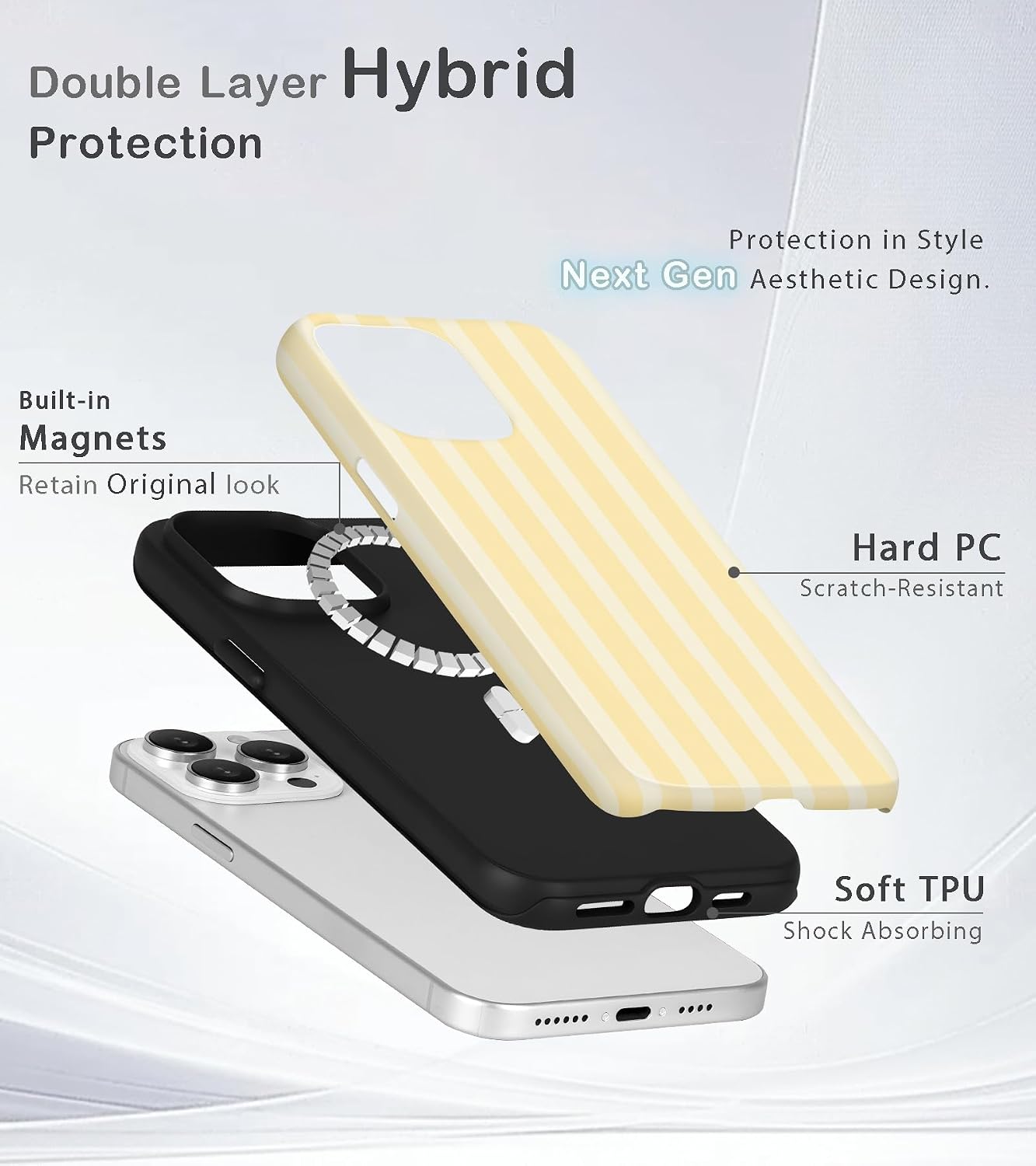 Detalle 2 de Amzfield iPhone 15 Pro case, 6.1-inch