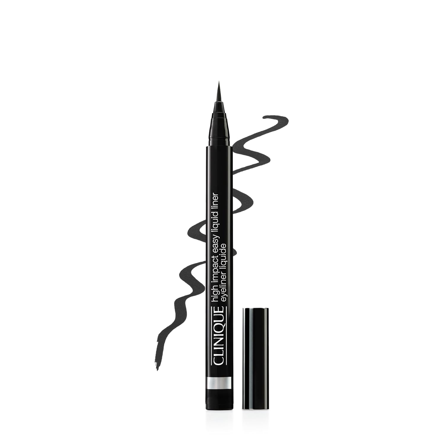 Detalle de Clinique V4R3010000 High Impact Easy Liquid Eyeliner, Waterproof Brush Pen