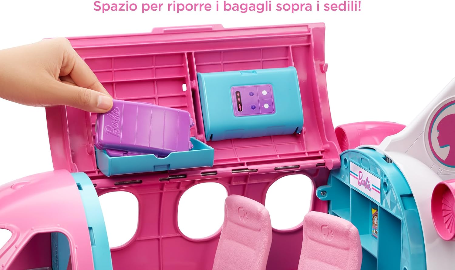 Thumbnail 2 de Barbie Aereo dei Sogni: Playset Veicolo e Accessori (GDG76)