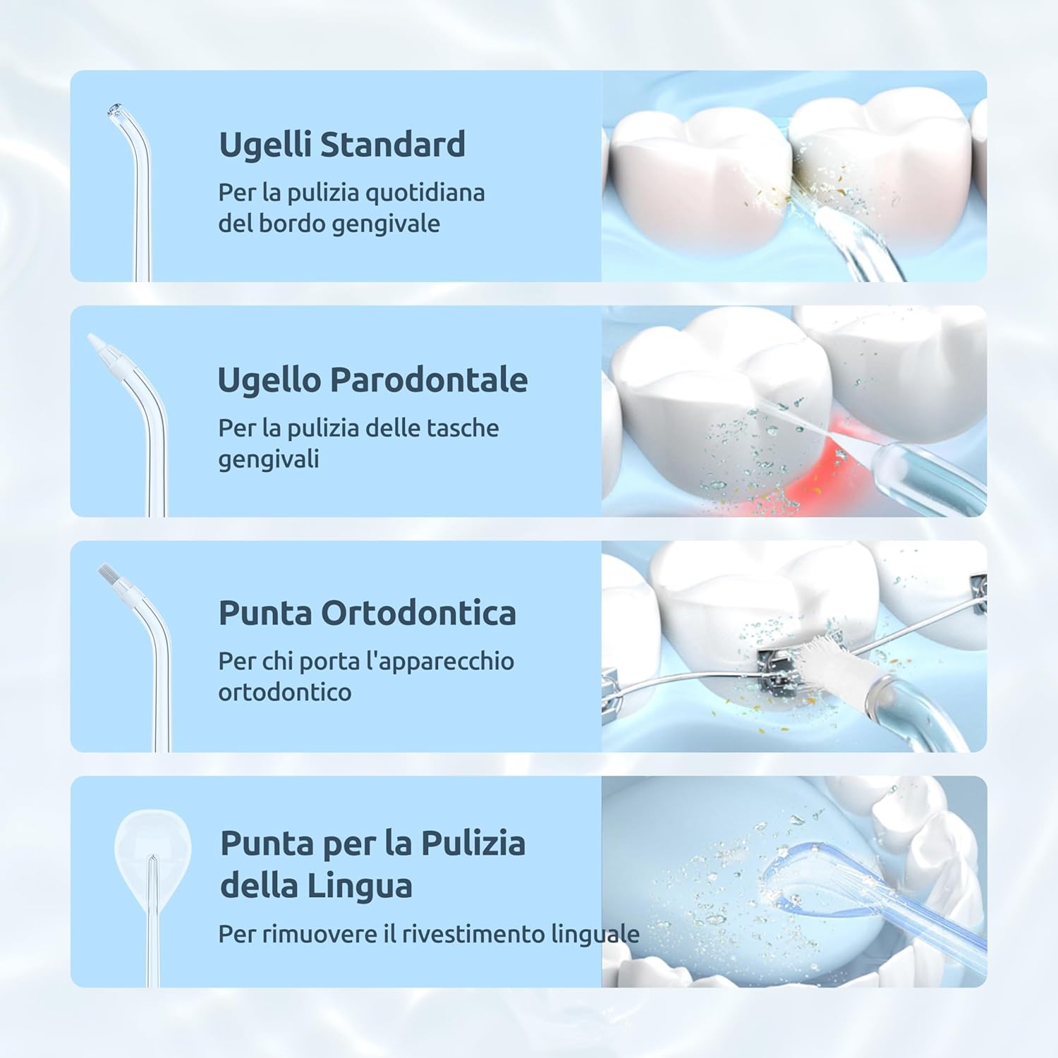Detalle de SYNHOPE idropulsore dentale cordless 1200