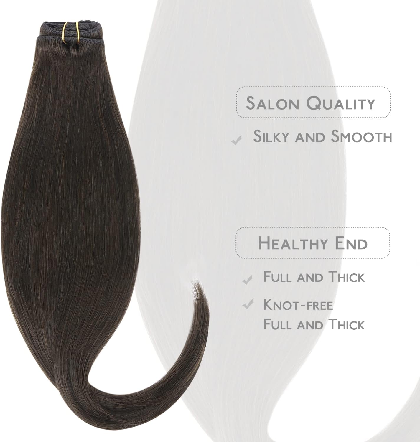 Detalle 2 de WENNALIFE extension capelli veri con clip 80 g