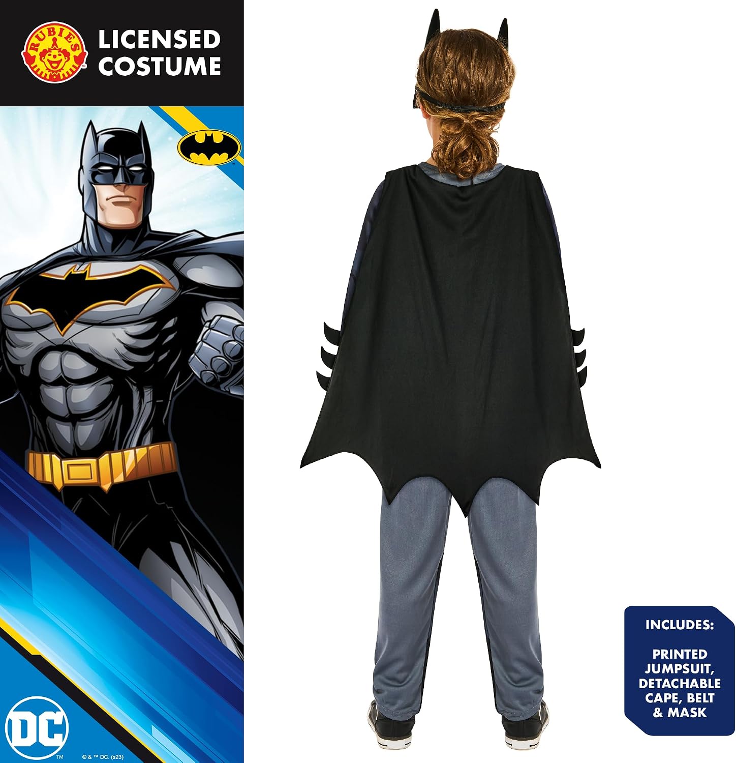 Thumbnail 1 de Rubies Batman Childs Costume 7-8 Years