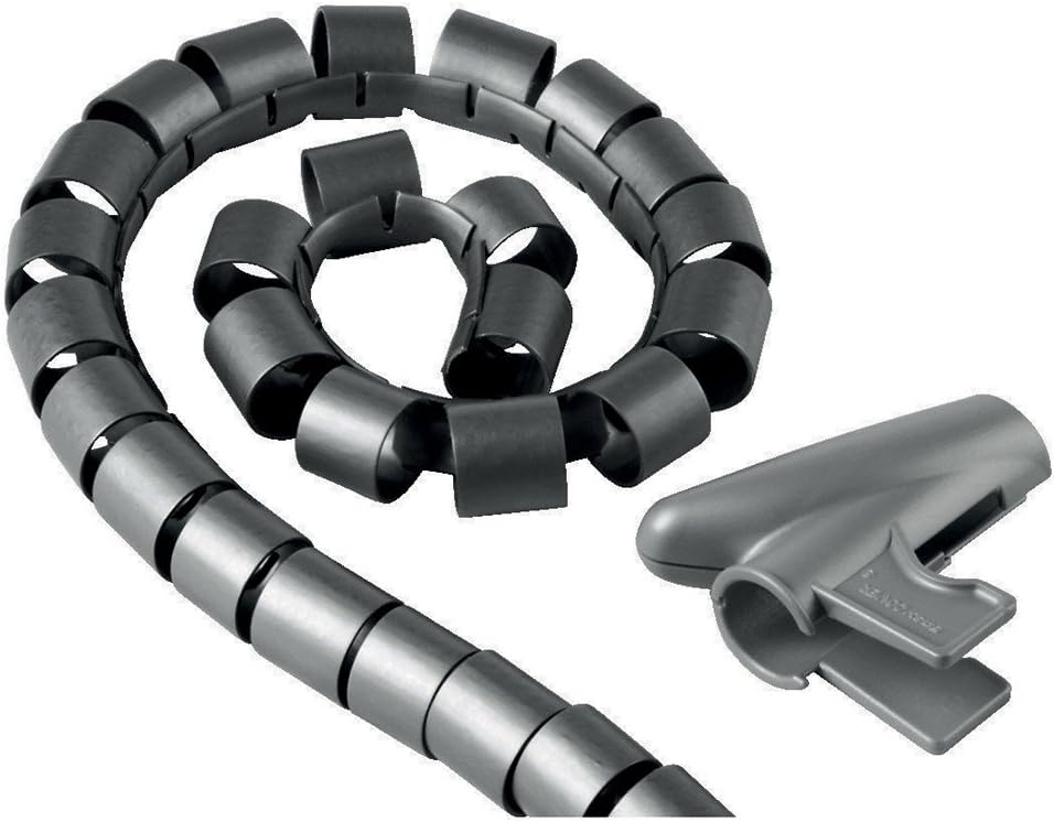 Electraline 60628 Gaine cache câble Gris 1,8 m