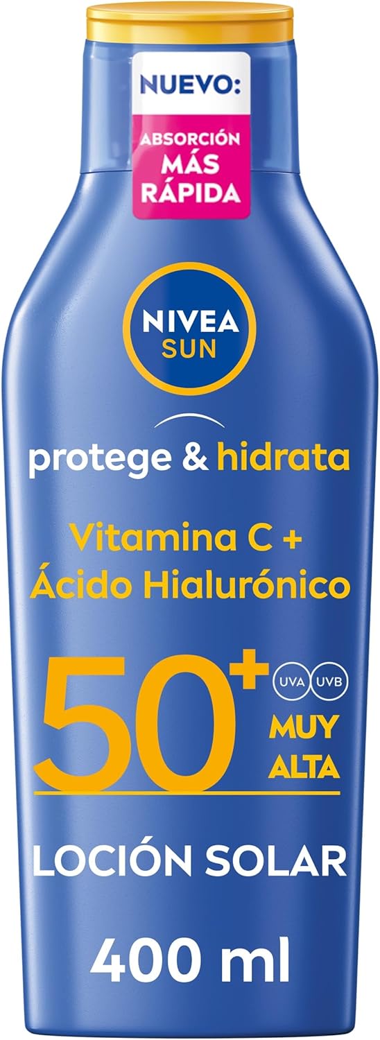Detalle de NIVEA SUN Protege Hidrata Leche FP50+