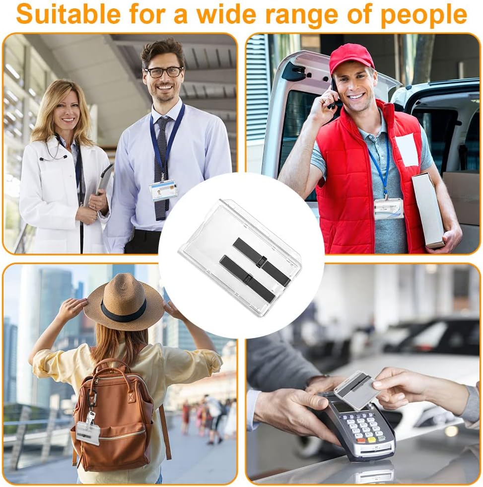 Thumbnail 6 de Vicloon Porta badge orizzontale 90x65 mm 🧾