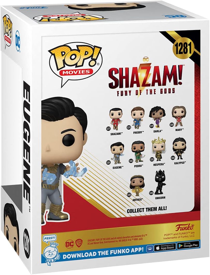Thumbnail 2 de Funko Pop! Movies Shazam 2 – Eugene – Vinyl-Sammelfigur (ca. 9,5 cm)