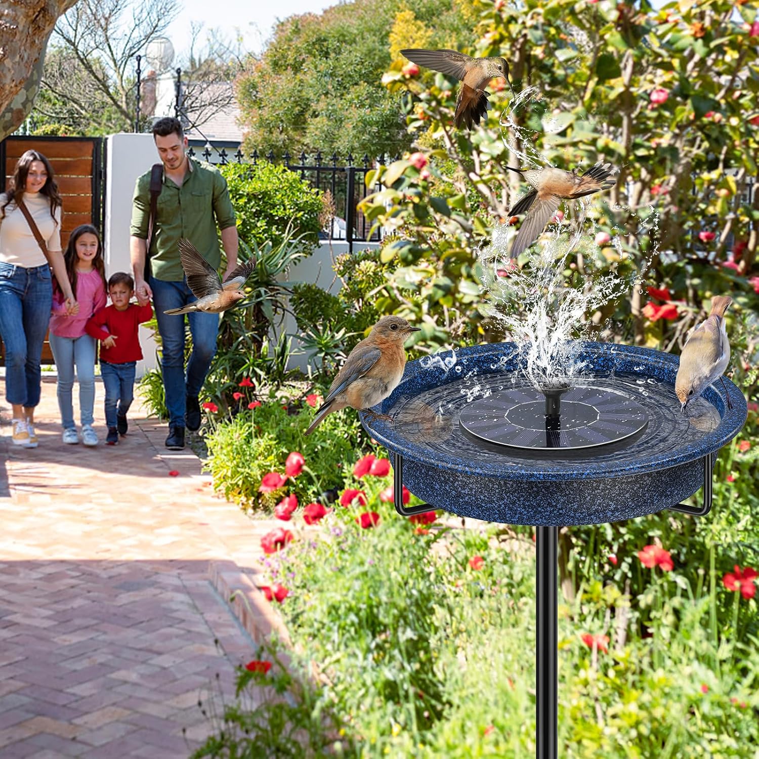 Detalle de YALINKA Bird Bath, 38-Inch
