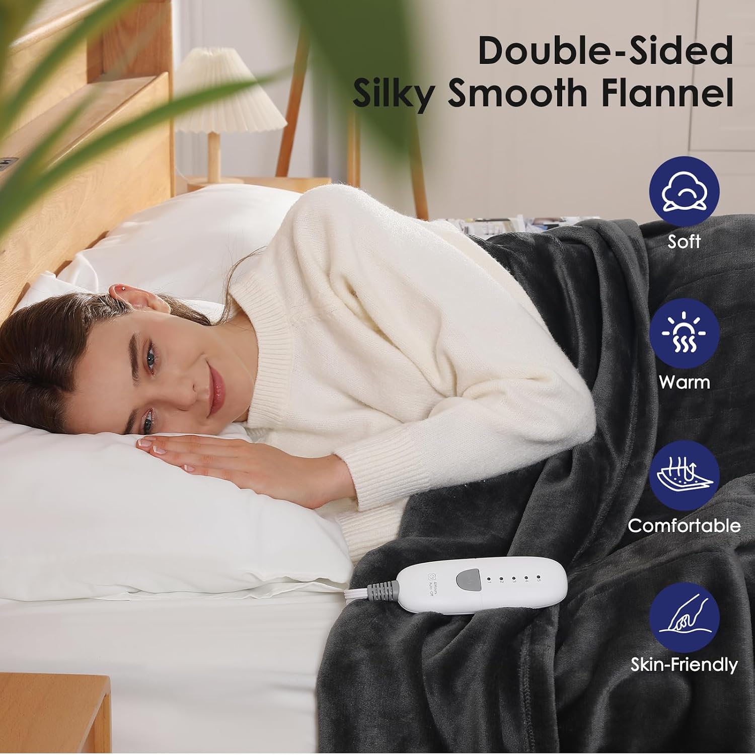 Thumbnail 4 de Molatink Heated Blankets 100x90