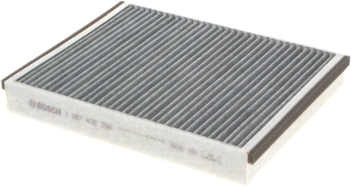 Detalle de Bosch Filtro Abitacolo ai Carboni Attivi R2598 – filtrazione avanzata e profili anti-odore per un’aria interna più pulita
