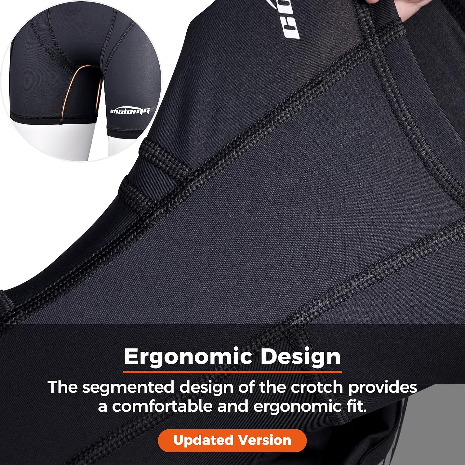 Detalle de COOLOMG Youth Compression Shorts