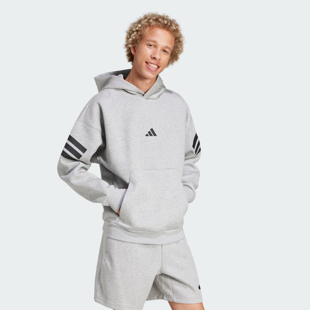 Thumbnail 2 de Sudadera con capucha Future Icons 3 bandas de Adidas