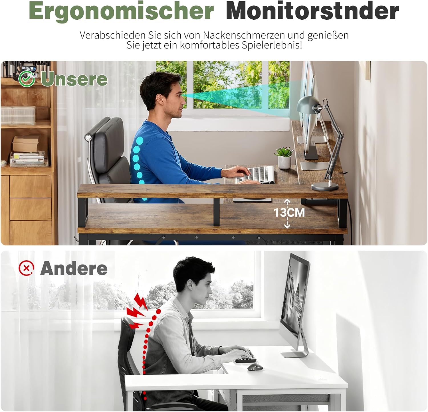 Thumbnail 4 de YOUDENOVA Scrivania angolare 168x100 cm 🖥️