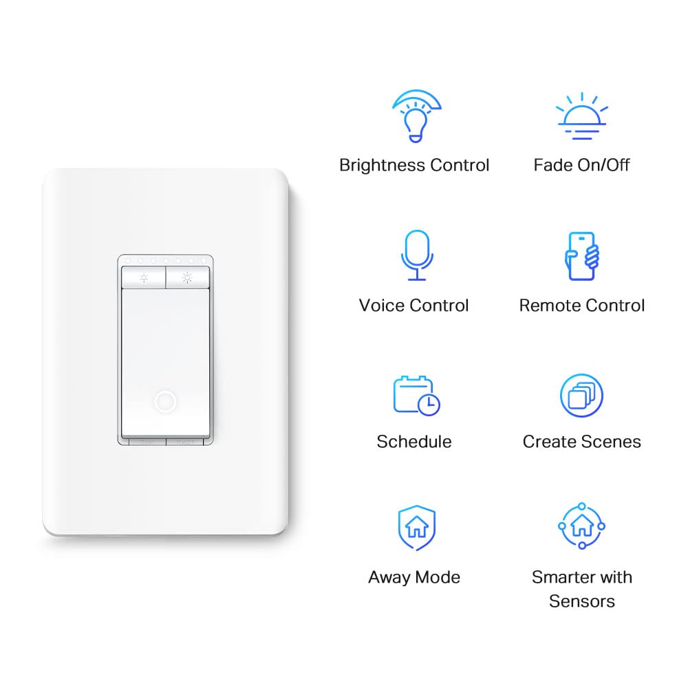 Detalle 2 de TP-Link Tapo S500D Smart Dimmer Switch 2.4GHz