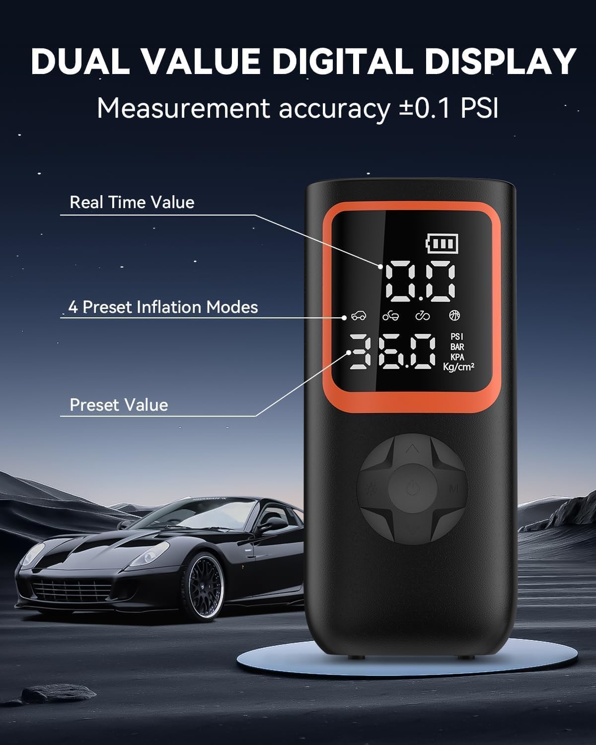 Thumbnail 4 de Compresor Aire Portátil 6000mAh 150 PSI